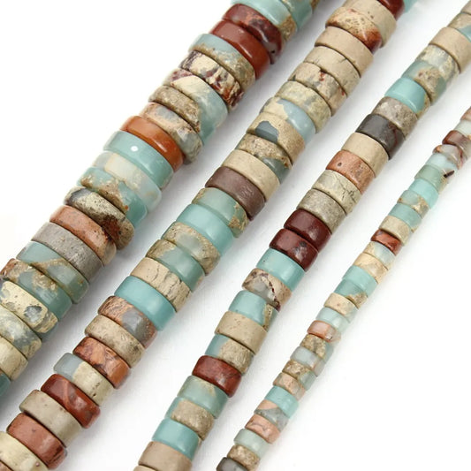 1 strand 4/6/8/10mm Natural Stone Flat Beads/ Druzy Quartz Crystal/ Loose Spacer DIY Bracelet Necklace Fashion Jewelry