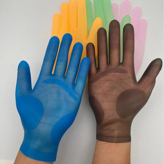 1 Pair Reusable Silicone Gloves for Epoxy Resin Casting