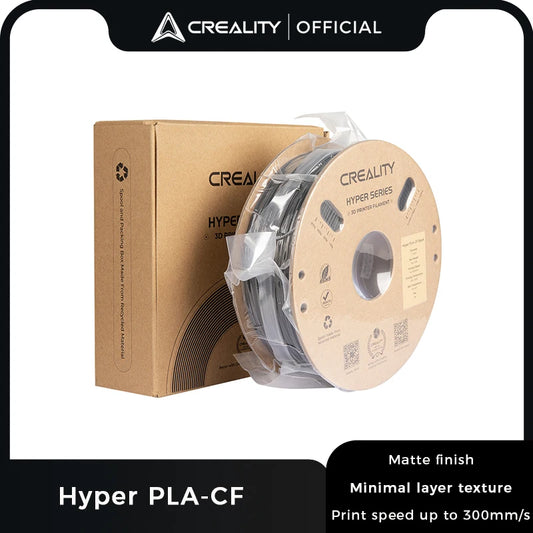 Creality 1.75mm 1kg Hyper PLA-CF K1C K1 Max 3D Printer Filament Matte Finish 3D Printing Materials Print Speed Up To 300mm/s