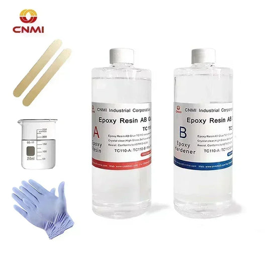 1:1, 3:1 Clear Epoxy Resin Crystal Clear Art Resin Epoxy 2 Part Epoxy Casting Resin Kit with Measuring Cups,Stick,Silicone Gloves