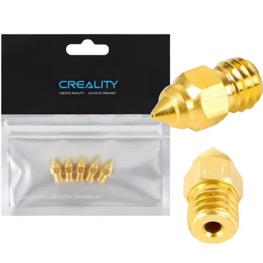 Creality 5Pcs Set 0.2/0.3/0.4/0.6/0.8mm Hotend Extruder Brass Nozzles SE Ender-3 Series Ender-5 Series Printer